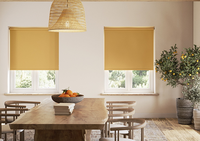 Trinity (Blackout), Mellow Yellow - Roller Blind - Image 3
